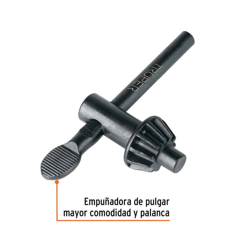 Llave para broquero 5/8' para taladro de piso, Truper Caja con 6, 102541