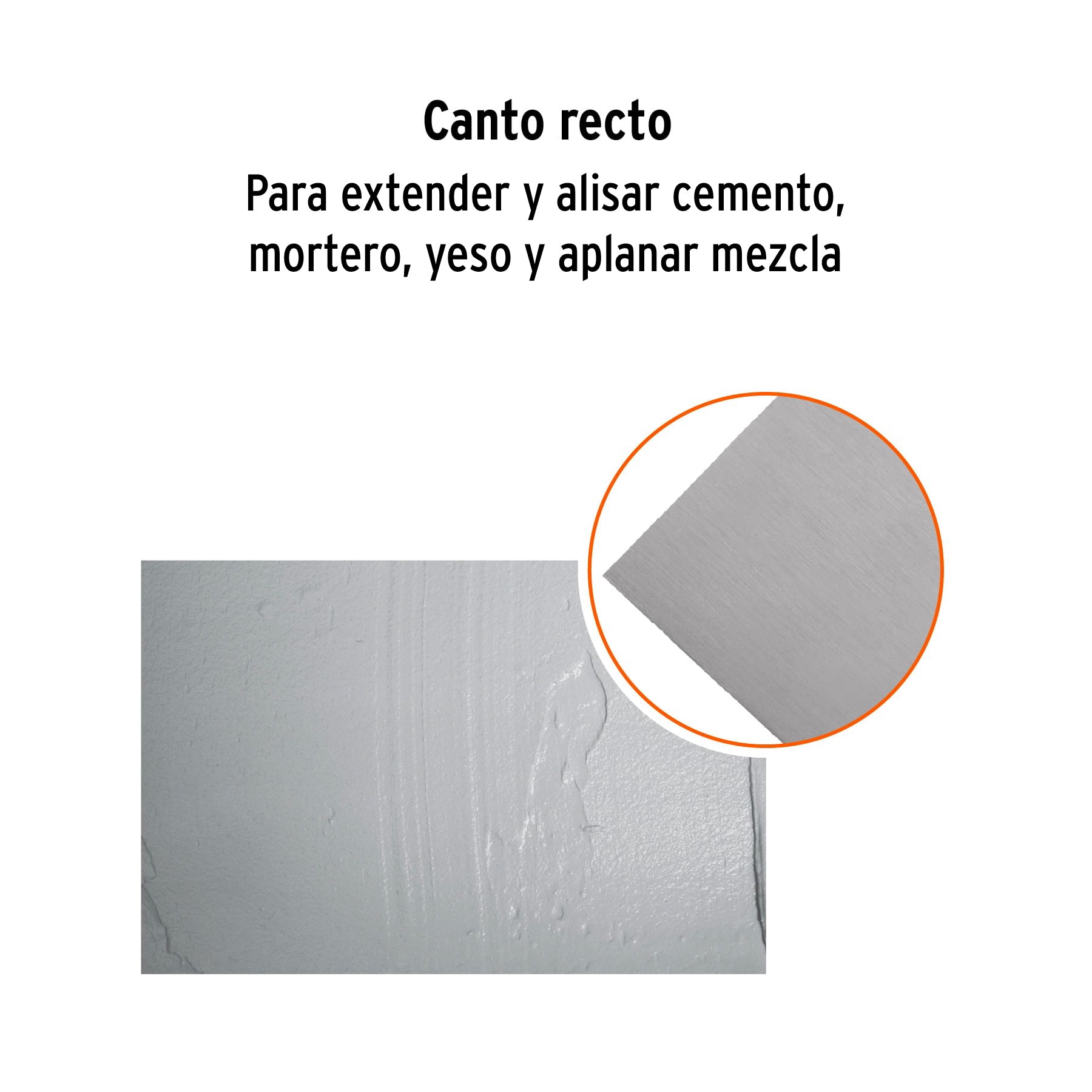 Llana 11' canto recto, 6 remaches, mgo comfort grip, Truper Caja con 6, 102775