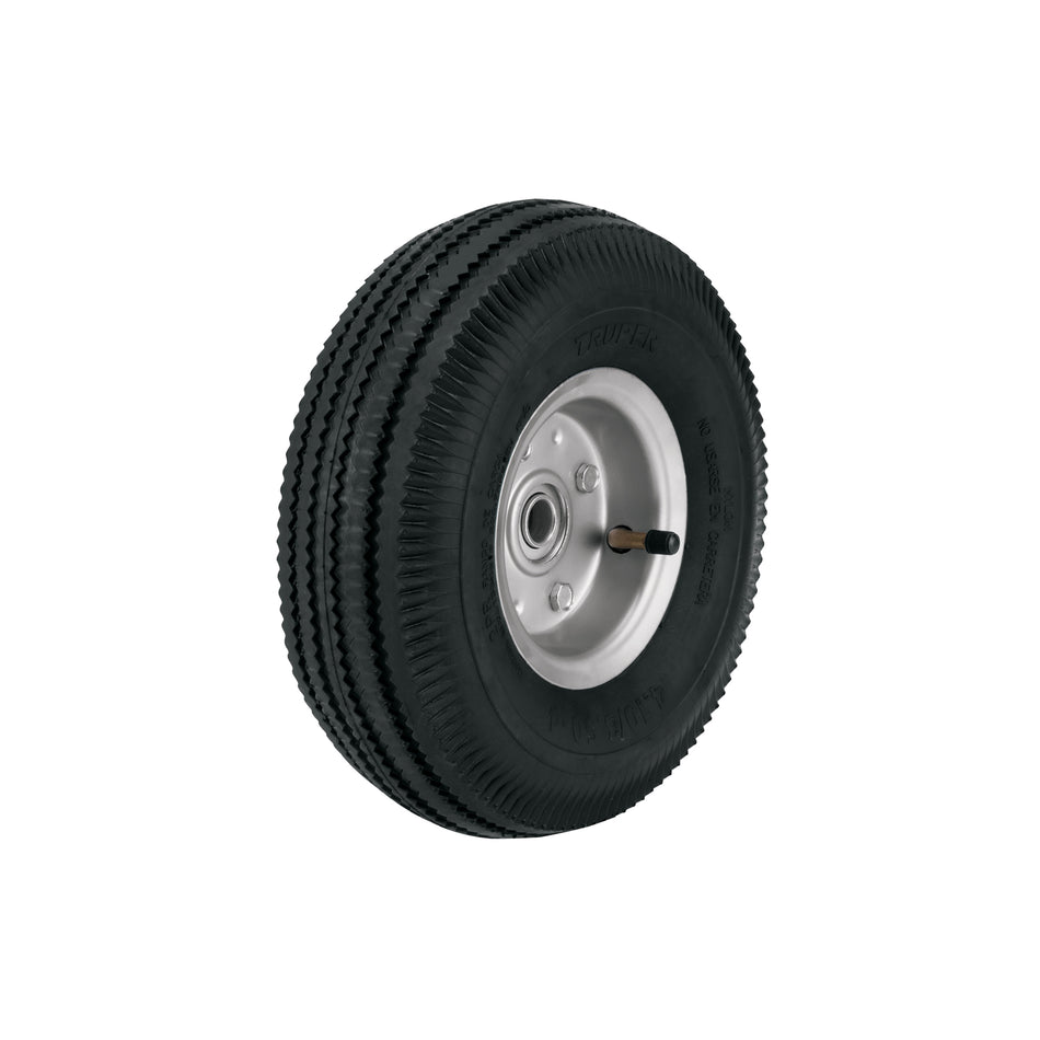 Rueda neumática 10' para eje lateral, Truper Caja con 2, 45902