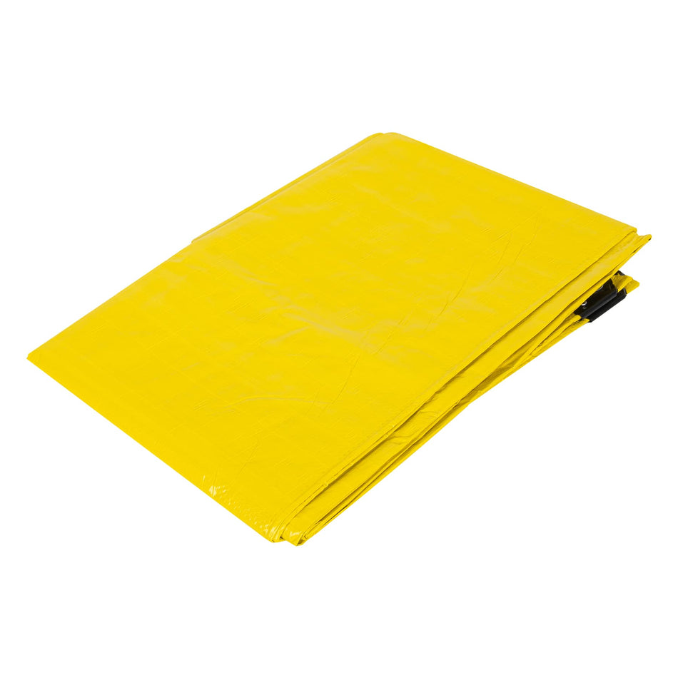 Lona 2 x 3 m, amarilla, Pretul Caja con 4, 23739