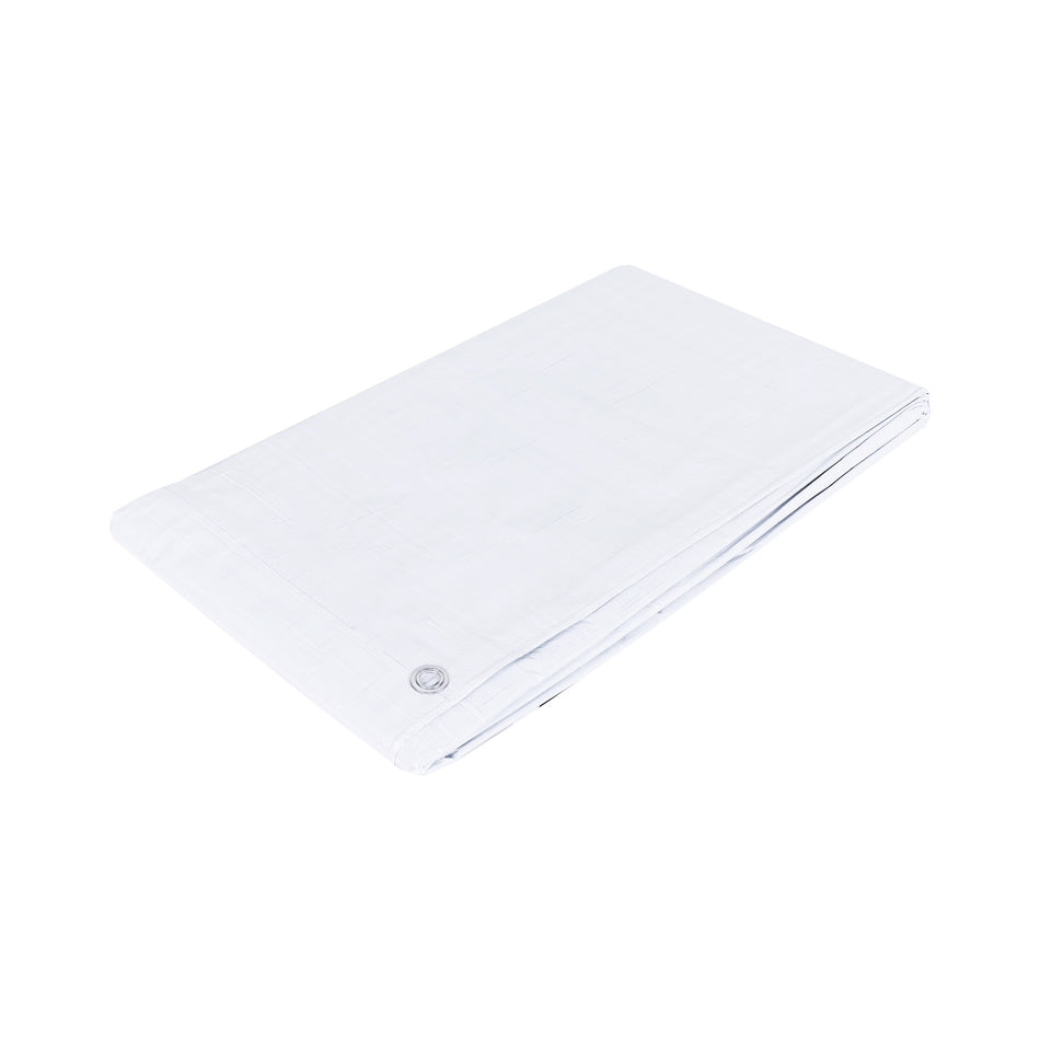 Lona 3 x 5 m, blanca, Pretul Caja con 4, 26136