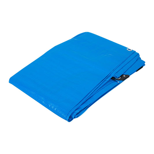 Lona 3 x 5 m, azul, Pretul Caja con 4, 23778