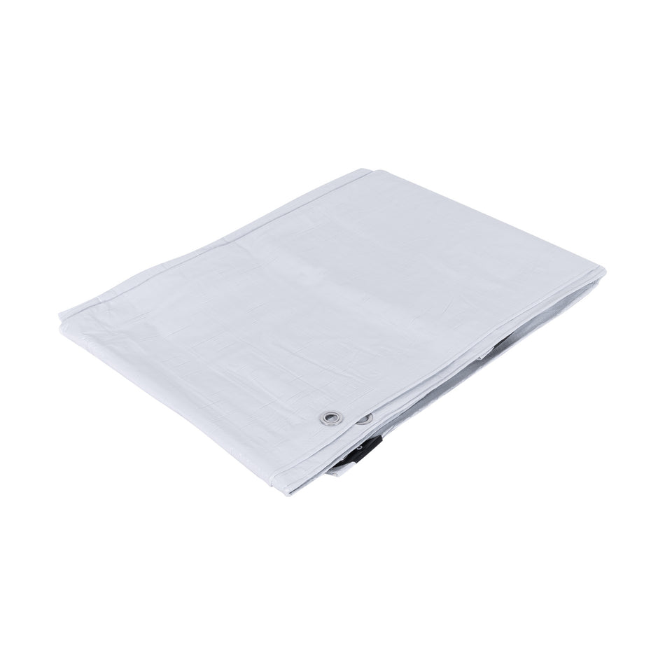 Lona 3 x 6 m, blanca, Pretul Caja con 4, 26139