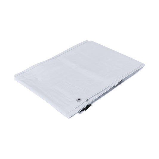 Lona 3 x 6 m, blanca, Pretul Caja con 4, 26139
