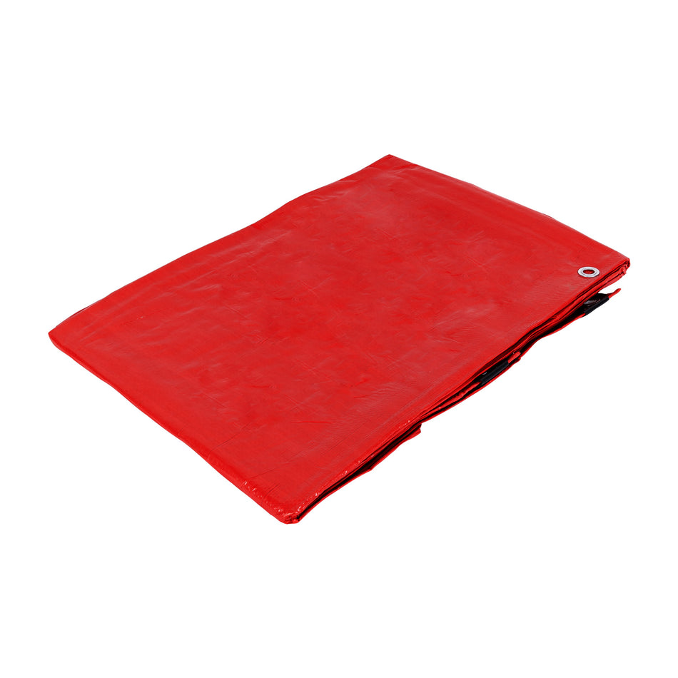 Lona 3 x 6 m, roja, Pretul Caja con 4, 26157