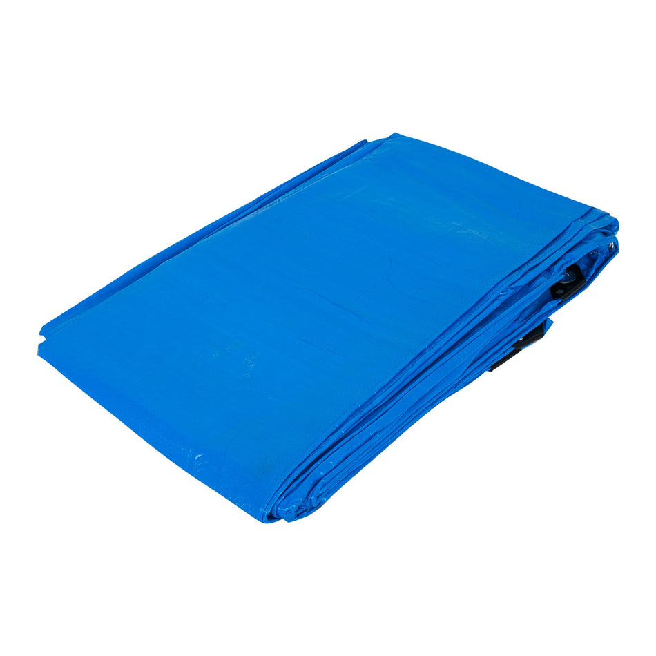 Lona 4 x 4 m, azul, Pretul Caja con 2, 23780