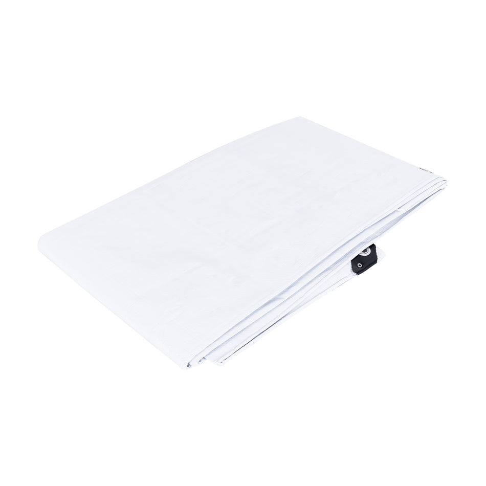 Lona 4 x 4 m, blanca, Pretul Caja con 2, 26135