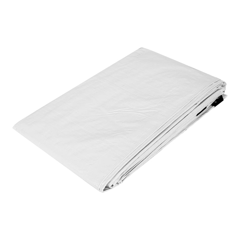 Lona 4 x 5 m, blanca, Pretul Caja con 2, 23773