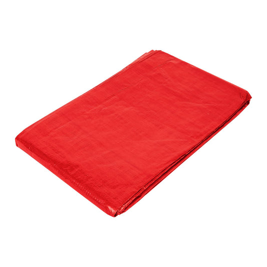 Lona 4 x 5 m, roja, Pretul Caja con 2, 23766