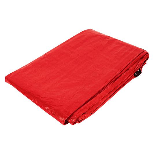 Lona 4 x 6 m, roja, Pretul Caja con 2, 23767