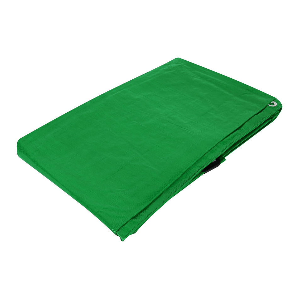 Lona 4 x 6 m, verde, Pretul Caja con 2, 23751