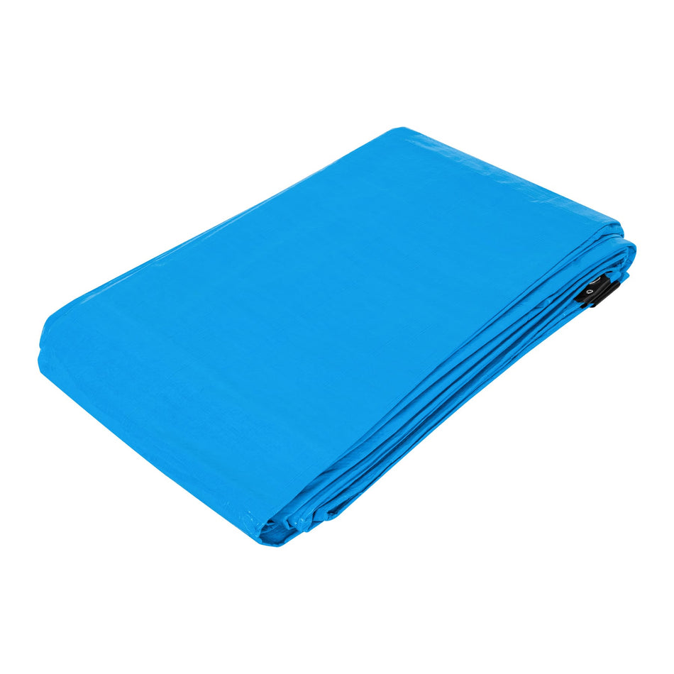 Lona 5 x 5 m, azul, Pretul Caja con 2, 23782
