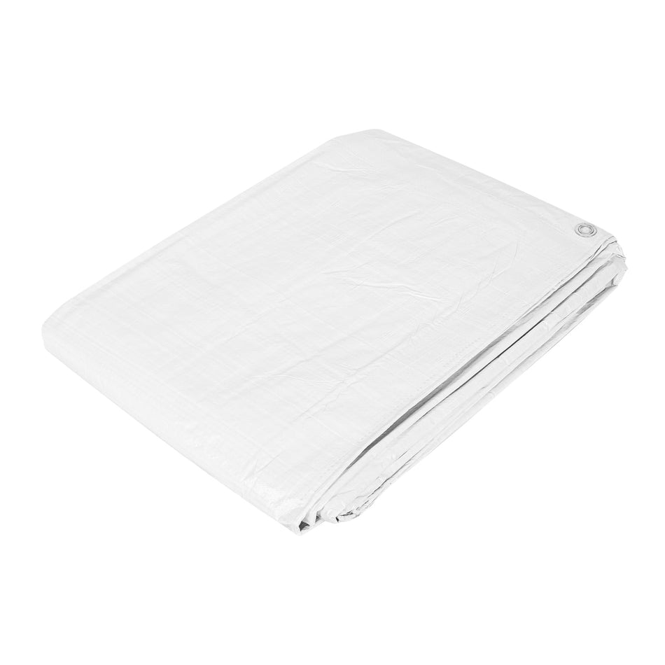 Lona 5 x 6 m, blanca, Pretul Caja con 2, 23775