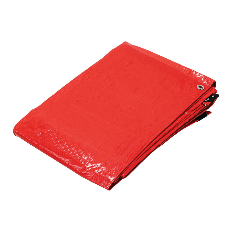 Lona 5 x 6 m, roja, Pretul Caja con 2, 23768