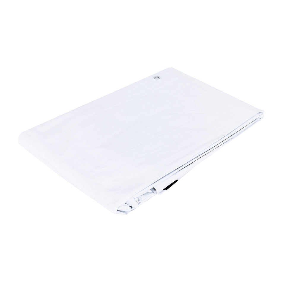 Lona 6 x 6 m, blanca, Pretul Caja con 2, 26137