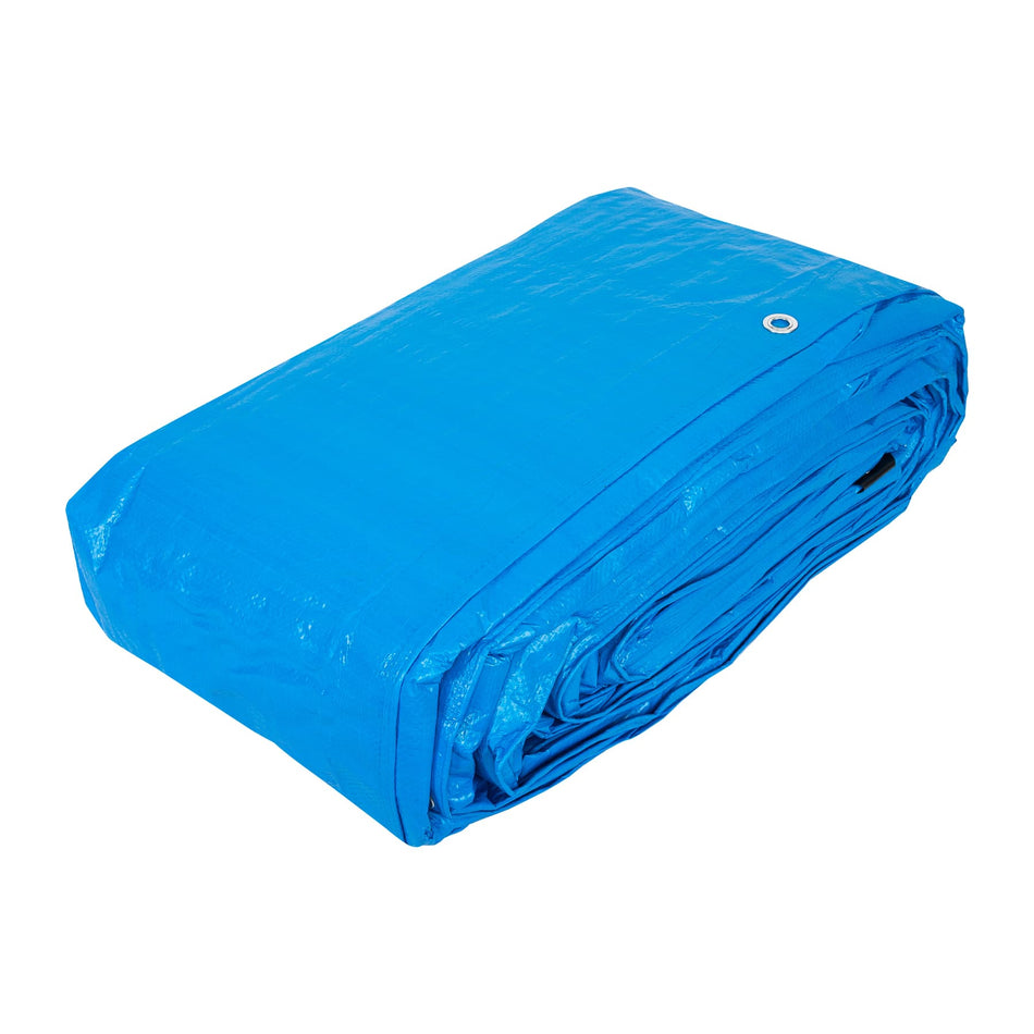 Lona 9 x 14 m, azul, Pretul, 23787