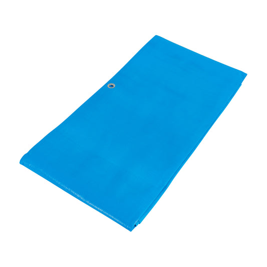 Lona azul reforzada de 2 x 3 m, Truper Caja con 3, 15369