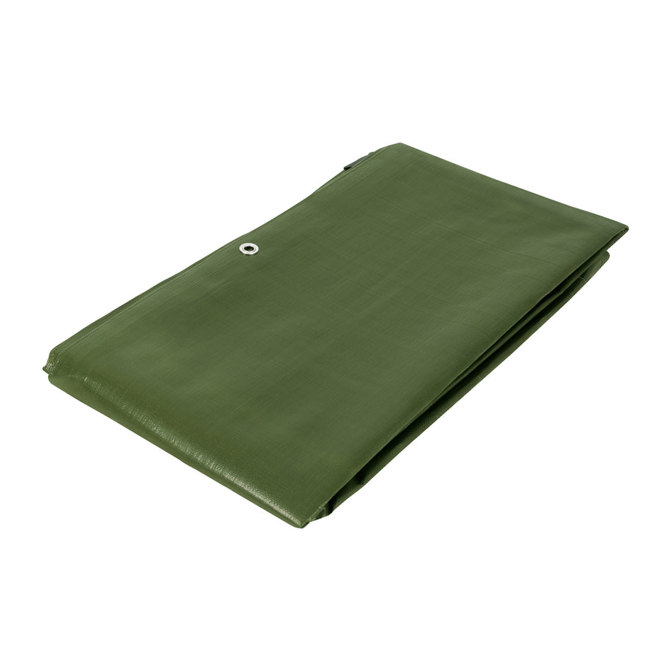 Lona uso rudo, verde olivo, 3 x 4 m, Truper Expert Caja con 2, 16374