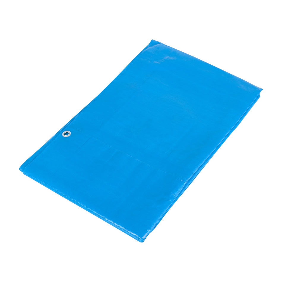 Lona azul reforzada de 3 x 4 m, Truper Caja con 2, 15371