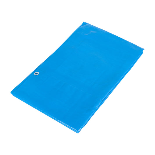 Lona azul reforzada de 3 x 4 m, Truper Caja con 2, 15371