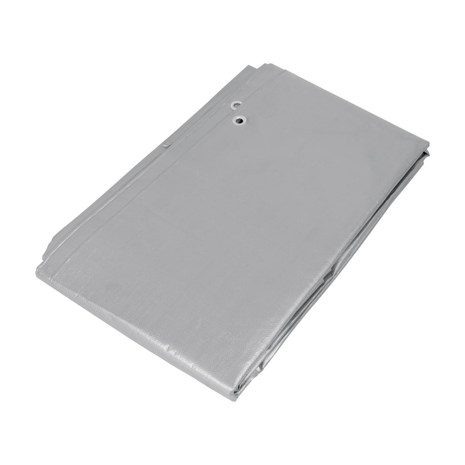 Lona gris reforzada 3 x 5 m, Truper Caja con 2, 10771