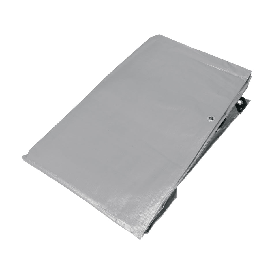 Lona gris reforzada 4 x 7 m, Truper, 10774
