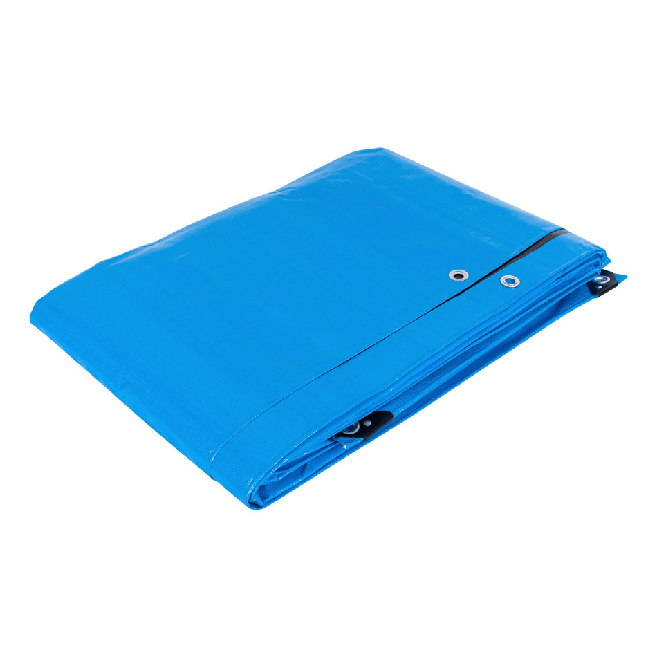 Lona reforzada, 4 x 7 m, azul, 102571