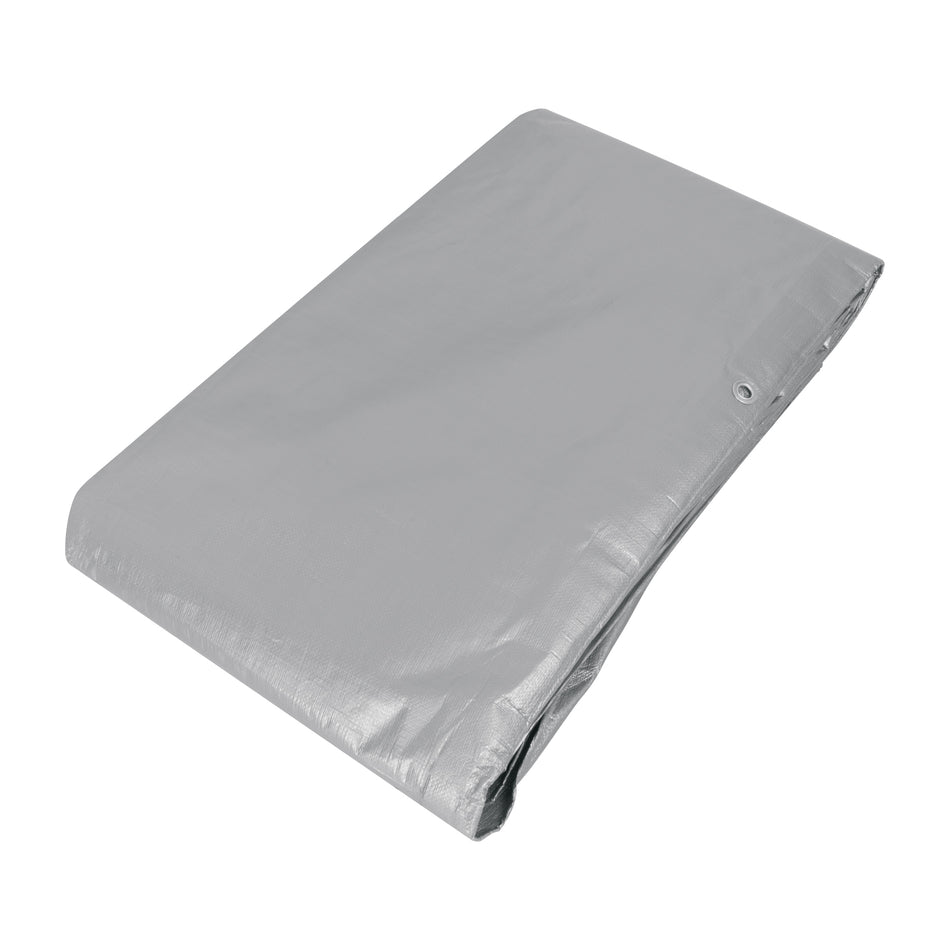 Lona gris reforzada 5 x 5 m, Truper, 10775