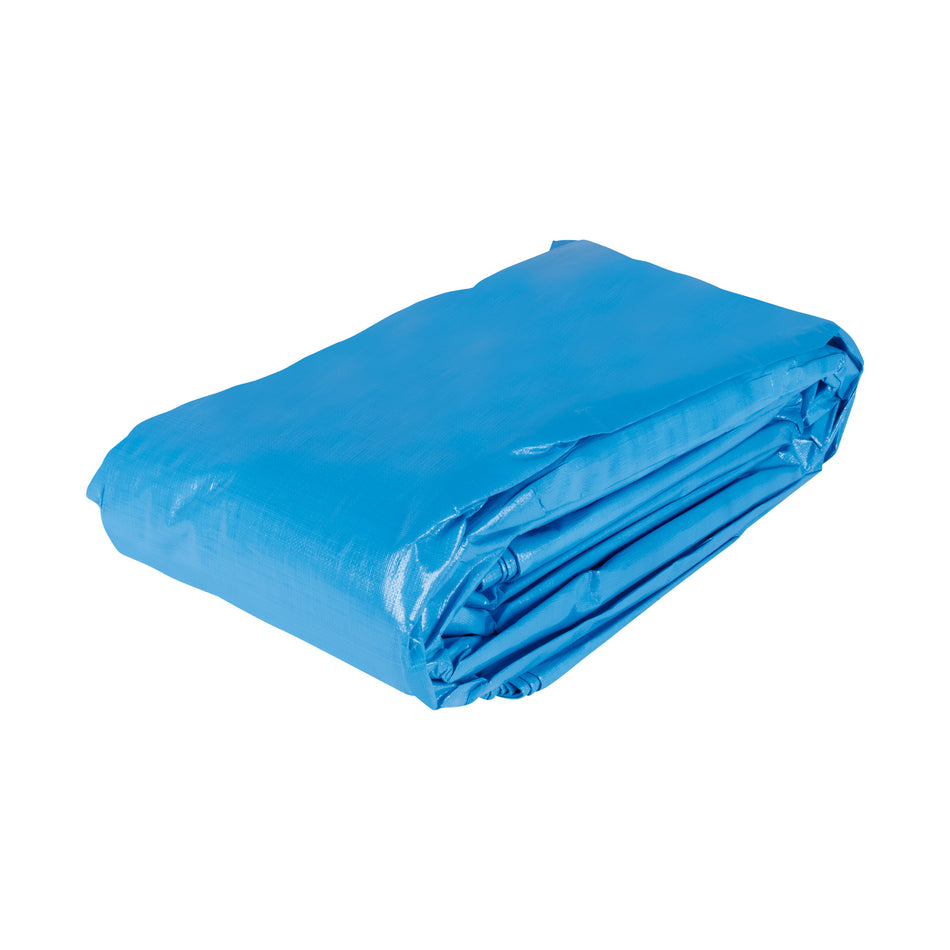 Lona azul reforzada de 6 x 12 m, Truper, 15375