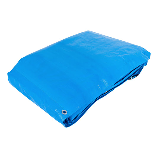 Lona reforzada, 7 x 10 m, azul, 102576
