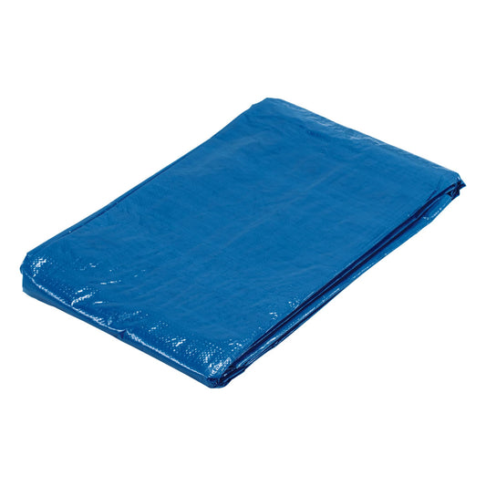 Lona 5.0 x 6.0 m, azul, Ultra Caja con 2, 41925
