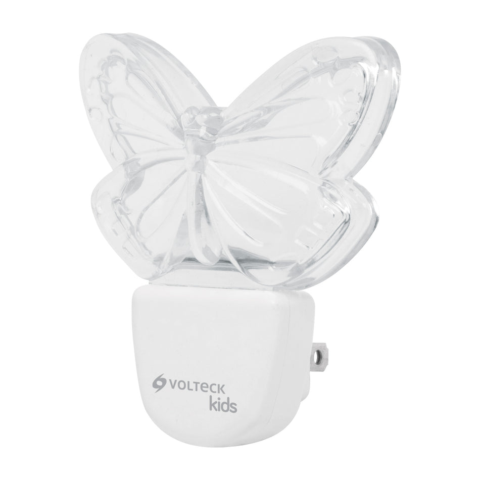 Luz de noche de LED, mariposa, Volteck Caja con 6, 46150