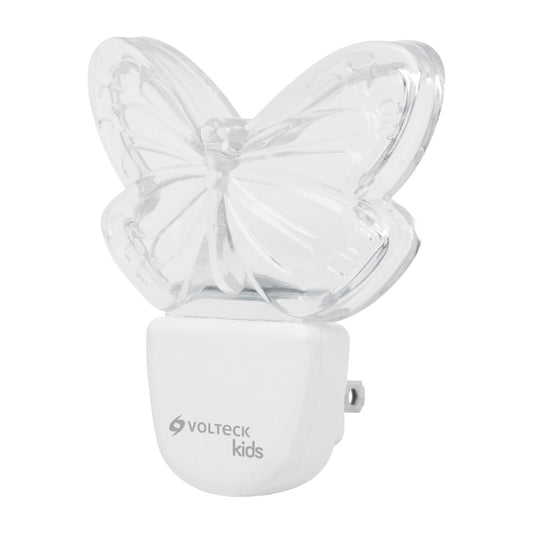 Luz de noche de LED, mariposa, Volteck Caja con 6, 46150