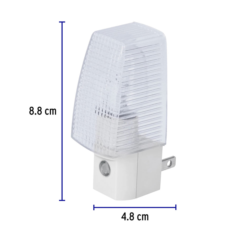 Luz de noche con sensor de luz, Volteck Caja con 6, 46598