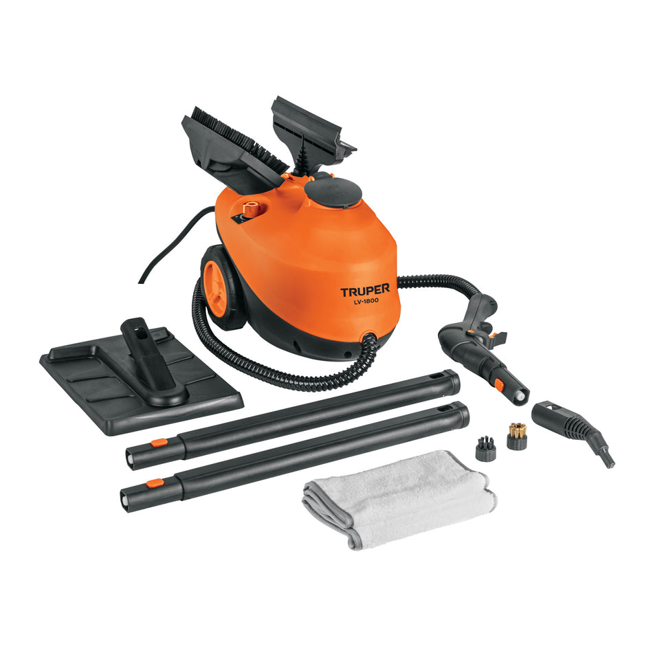 Limpiador a vapor, 1800W, Truper, 103206