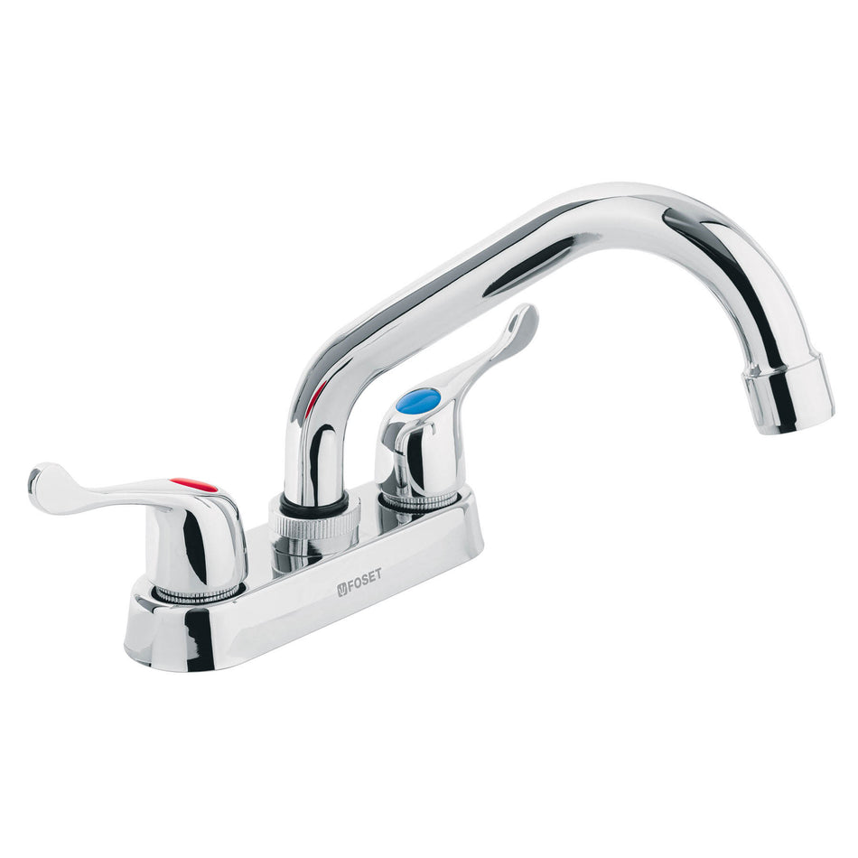 Mezcladora 4' para lavabo, tubular, manerales palanca Caja con 2, 47686