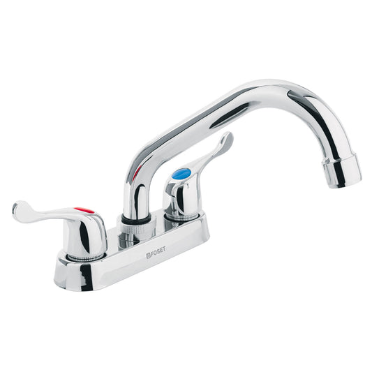 Mezcladora 4' para lavabo, tubular, manerales palanca Caja con 2, 47686