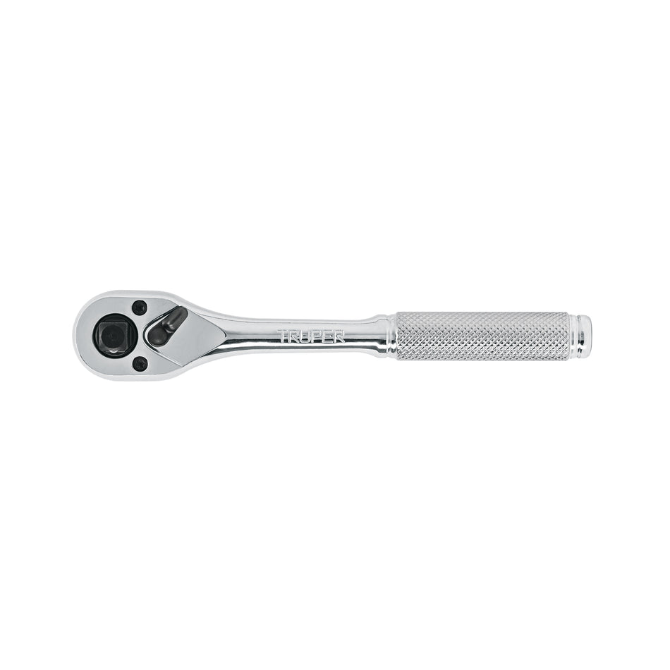 Matraca triple cuadros 1/4', 3/8' y 1/2', Truper Caja con 3, 13649