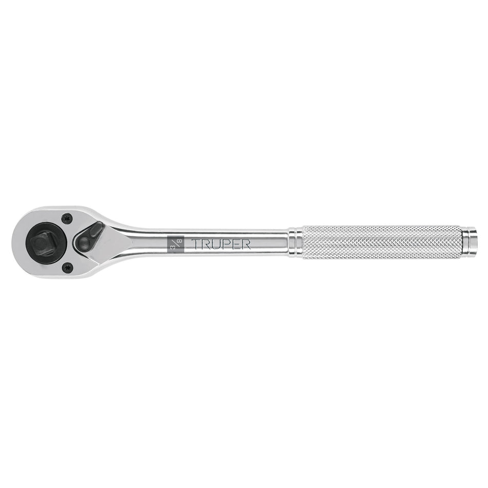 Matraca doble cuadros 3/8'y 1/2', Truper Caja con 3, 13413