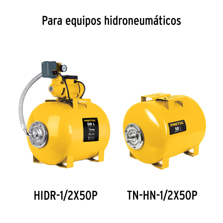 Membrana p/hidroneumáticos HIDR-1/2X50P, PRETUL, 28312