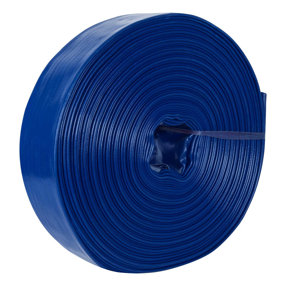 Rollo de manguera plana de 3' x 50m de descarga p/motobomba, 100865