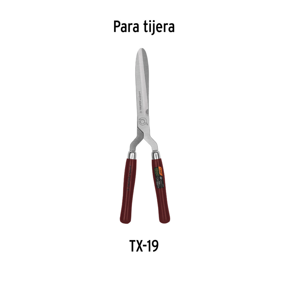 Mariposa de repuesto para tijera TX-19, Truper Caja con 6, 18374