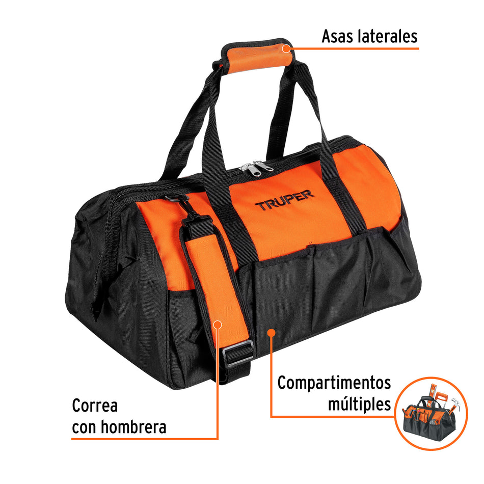 Maleta portaherramientas de 20', Truper, 17104