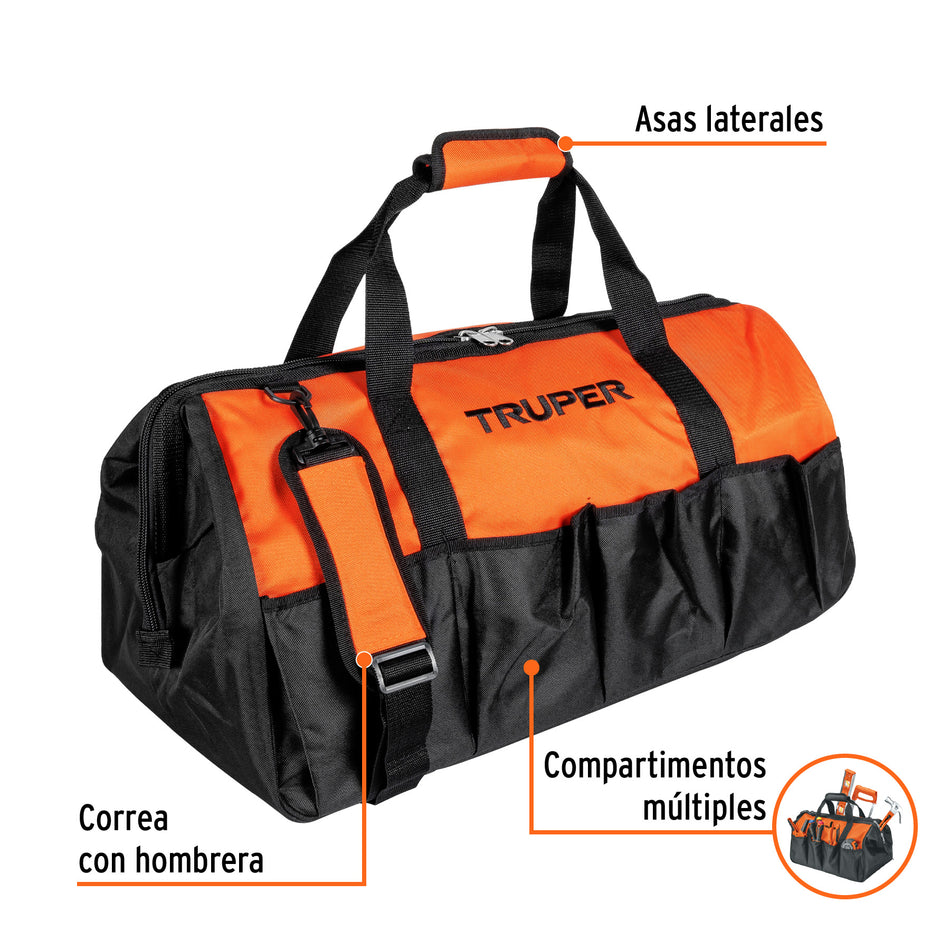 Maleta portaherramientas de 24', Truper, 100377