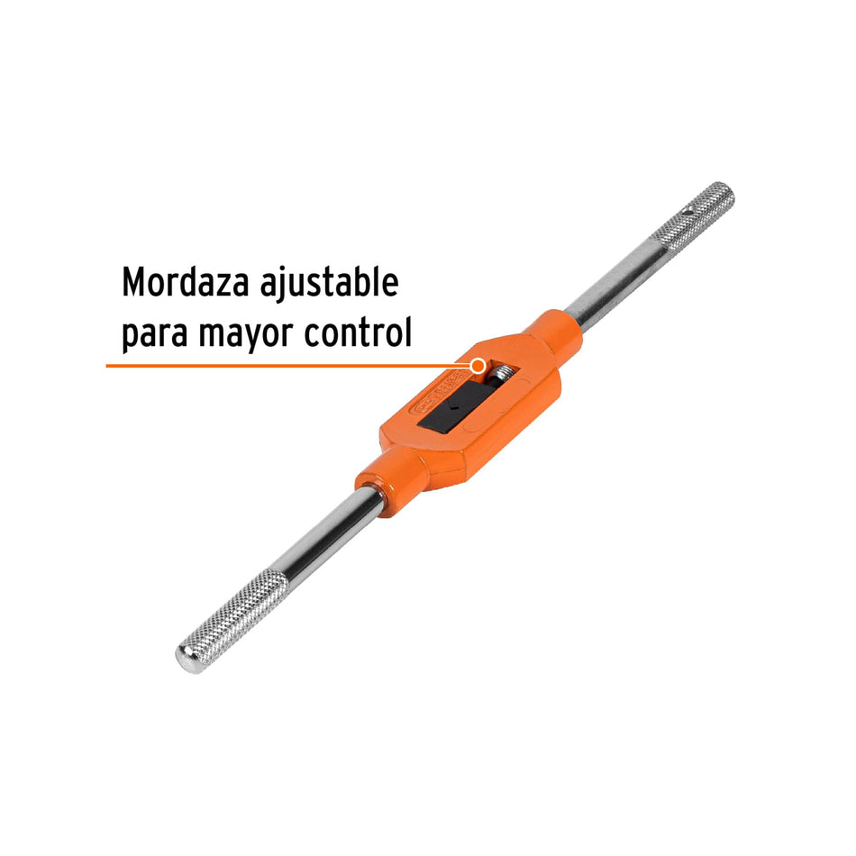Maneral tipo garrote para machuelo 1/2', Truper Caja con 6, 11436