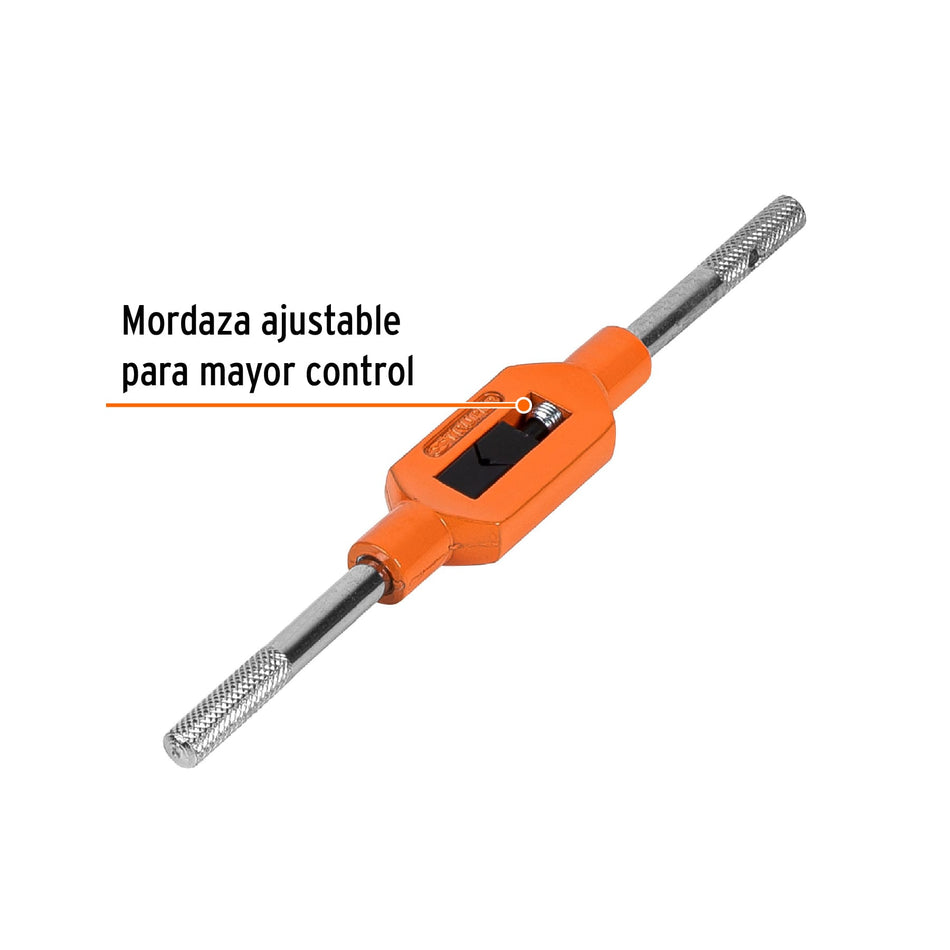 Maneral tipo garrote para machuelo 1/4', Truper Caja con 6, 11434