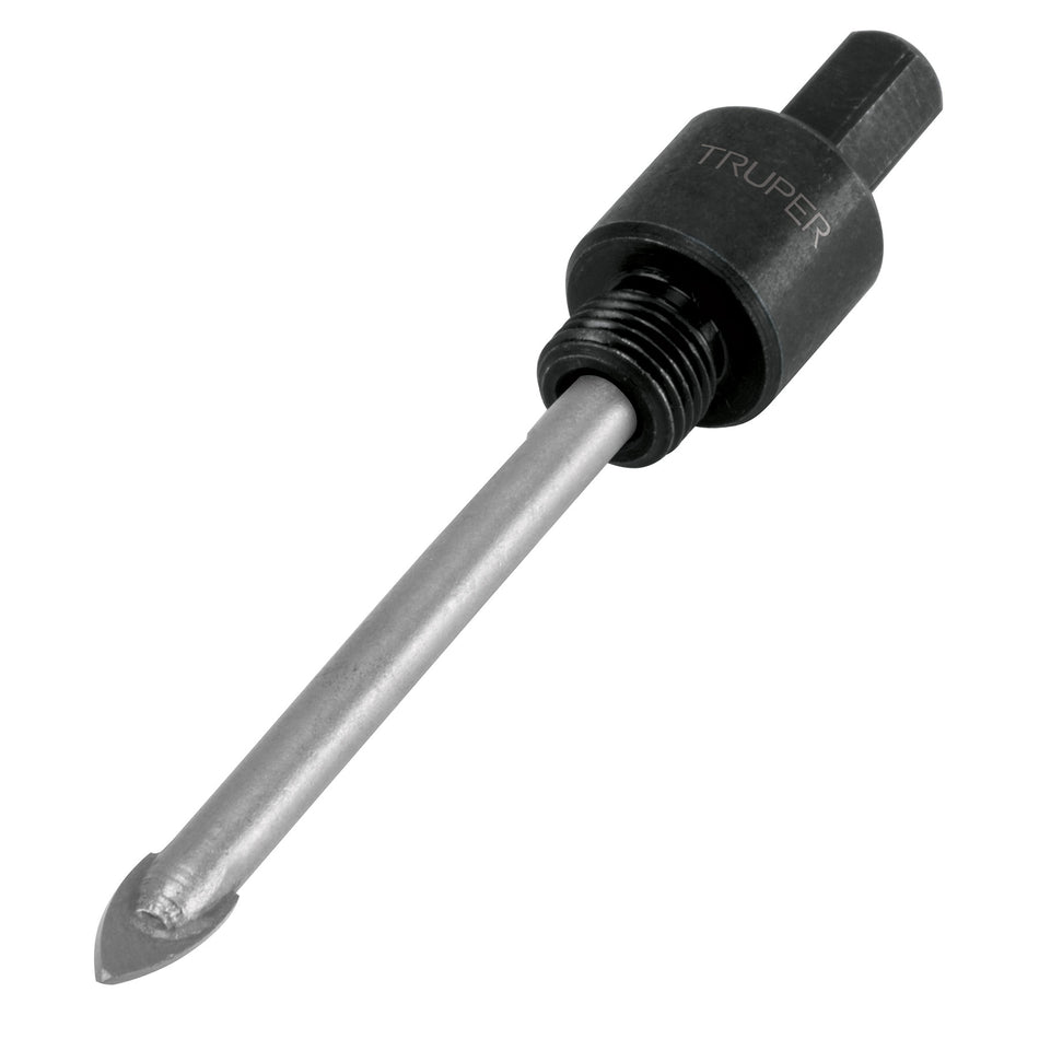 Mandril para brocasierra diamante con rosca 3/8', Truper Caja con 6, 101390