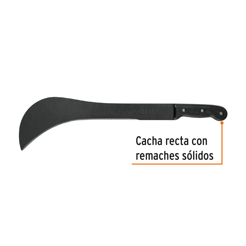 Machete ranchero 16' recto, Truper Caja con 6, 15875