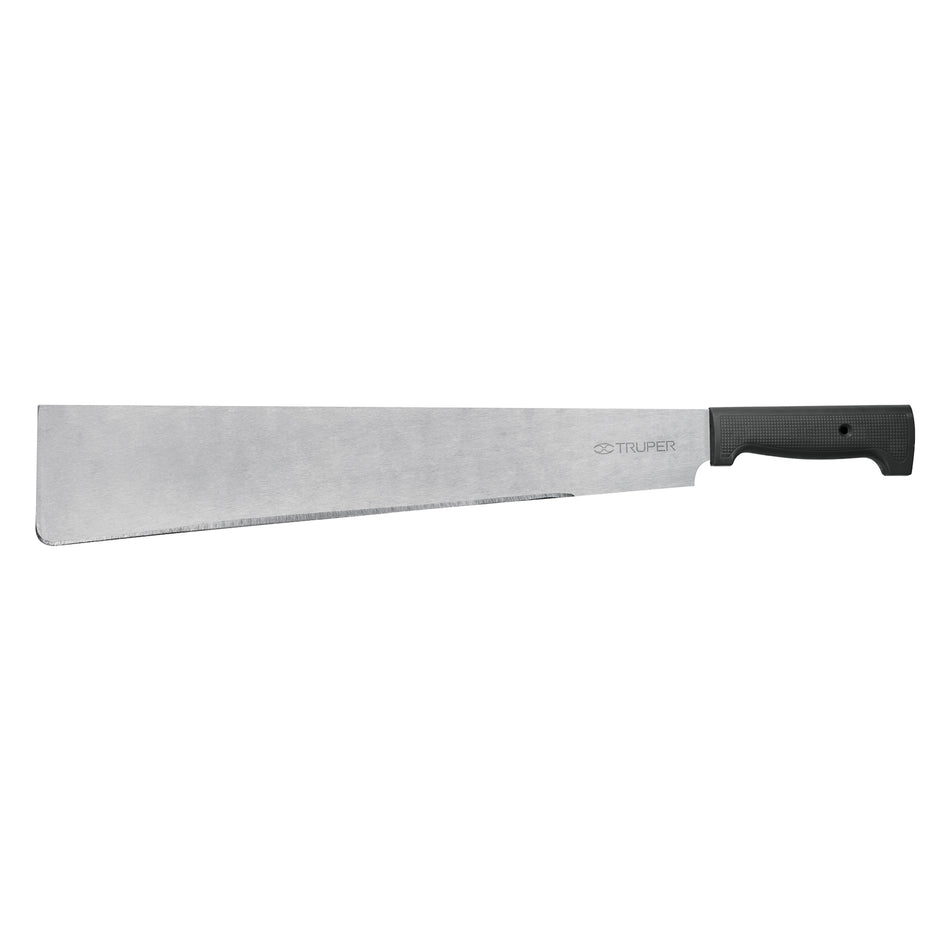 Machete punta recta 18', cacha inyectada, Truper Caja con 4, 15891
