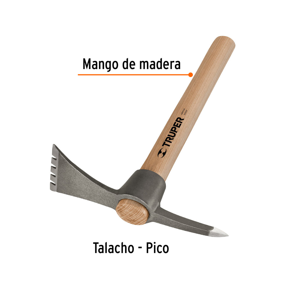 Martelina talacho-pico, Truper Caja con 4, 19815